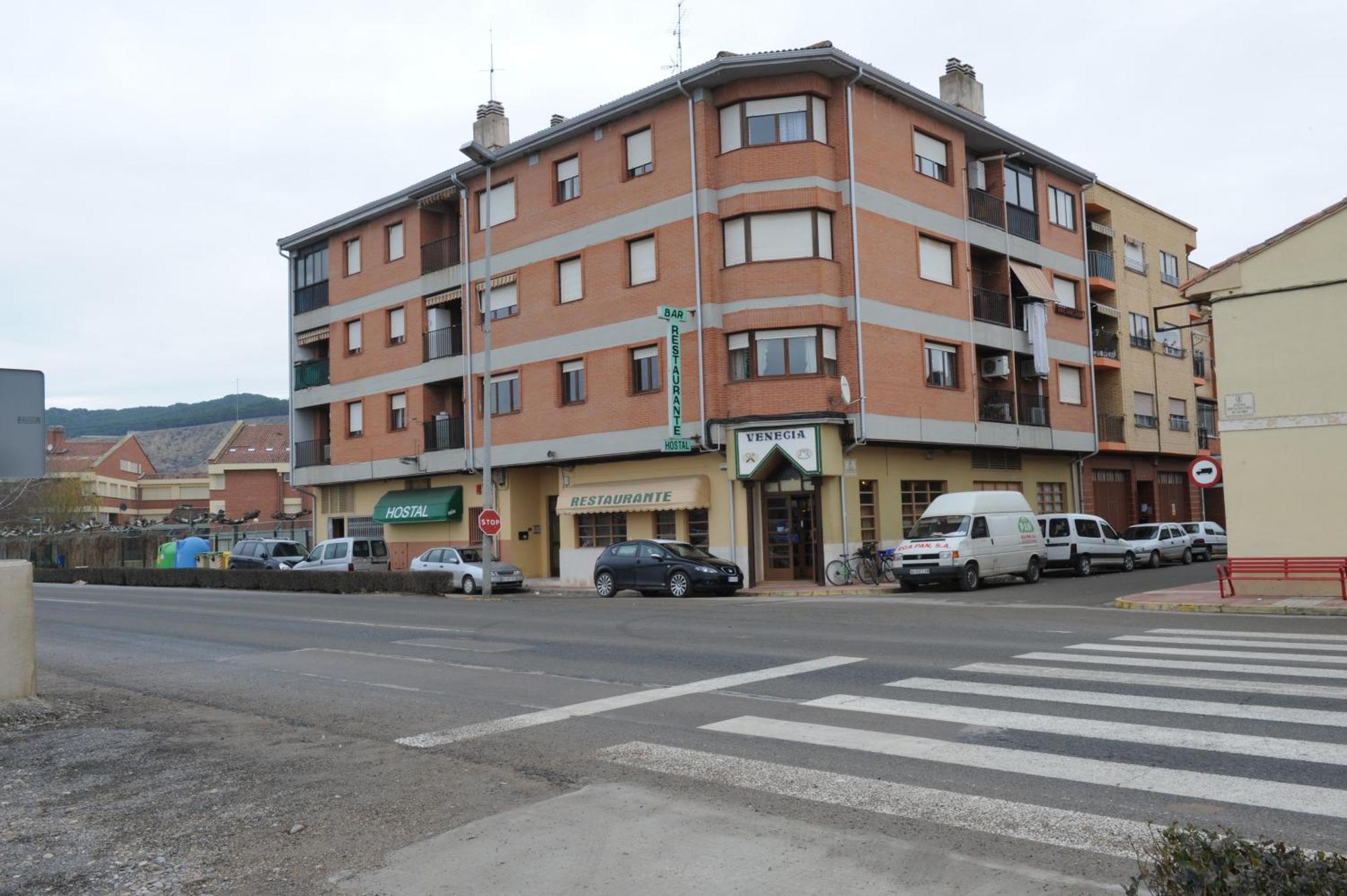 Hostal Venecia Azagra Buitenkant foto